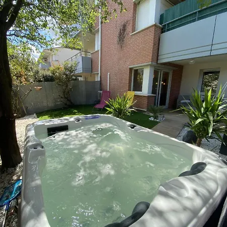 Apartmán Le Jungle : T2 Avec Jardin Et Jacuzzi Blagnac