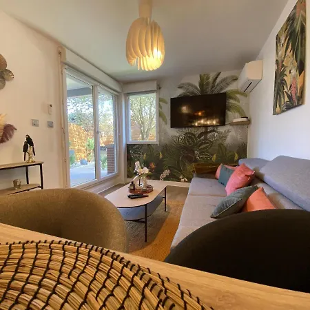 Le Jungle : T2 Avec Jardin Et Jacuzzi * Blagnac