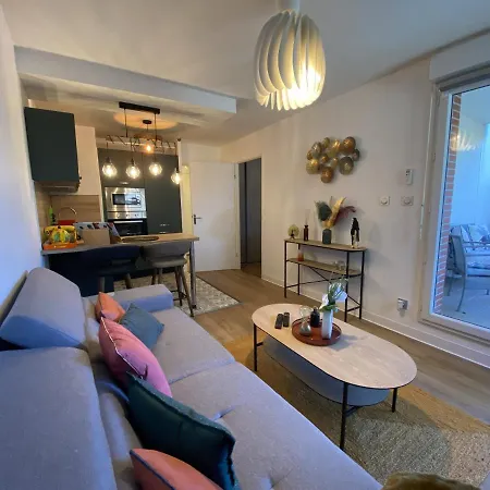 Le Jungle : T2 Avec Jardin Et Jacuzzi Blagnac