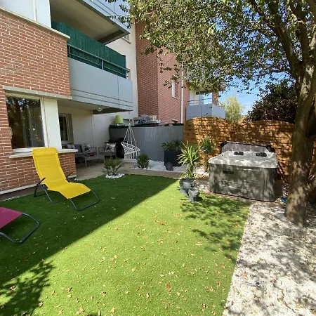 Le Jungle : T2 Avec Jardin Et Jacuzzi Apartment Blagnac